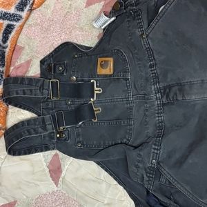Carhartt insulated black bibs